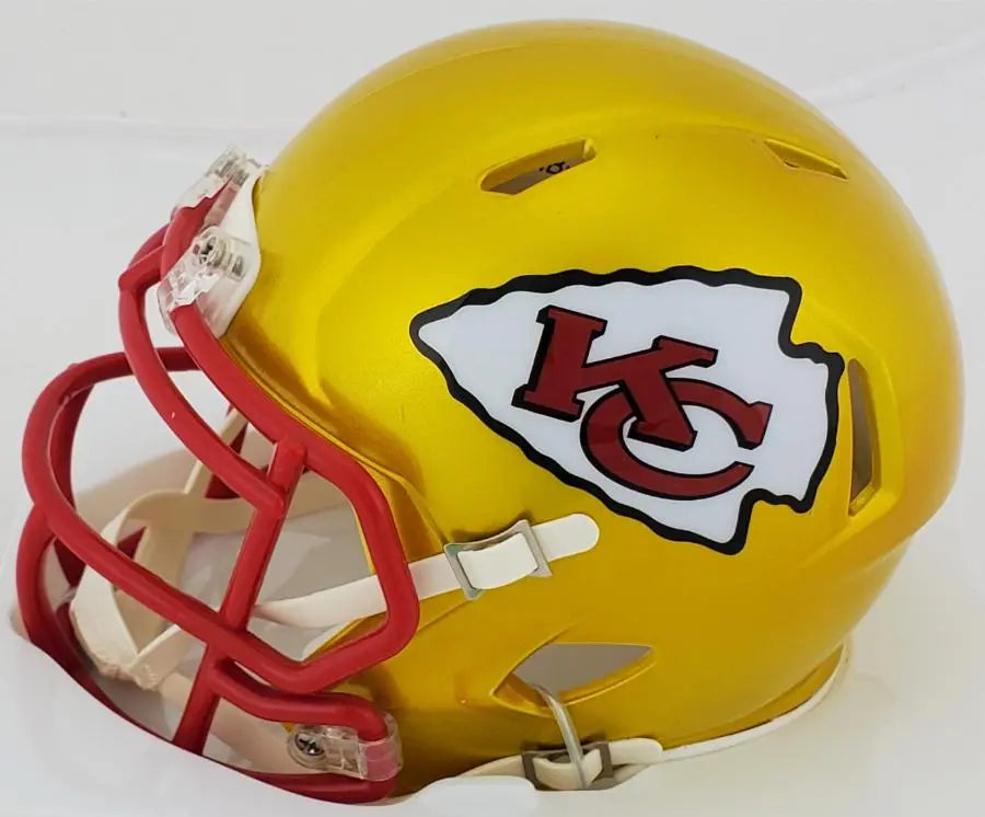 Jared Allen Signed Kansas City Chiefs Flash Alternate Speed Mini Helmet (Beckett Witness Certified)