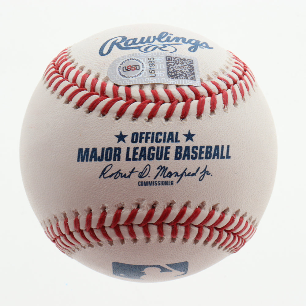 Joe Musgrove Signed OML Baseball Inscribed "Go Padres" (USA SM)