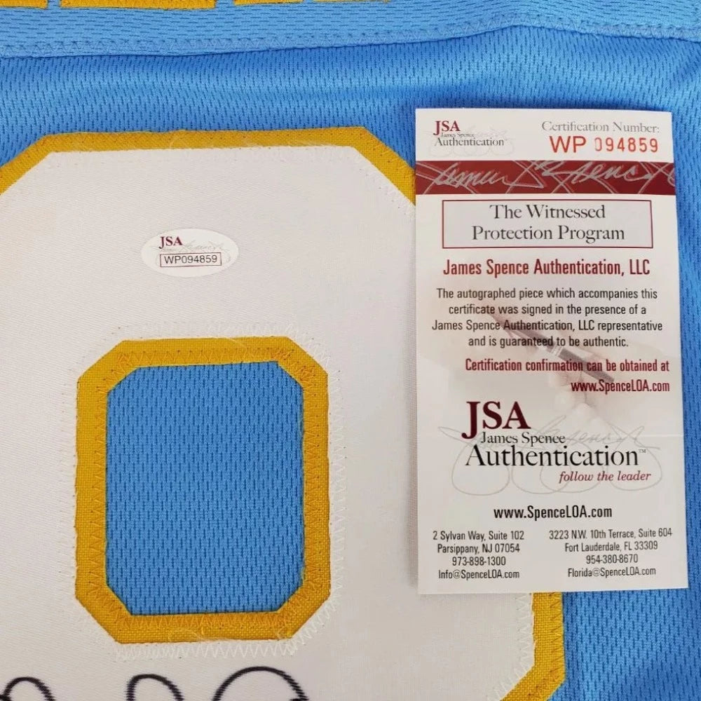 Charlie Joiner “HOF 96” Signed San Diego Chargers Jersey (JSA Witness COA)