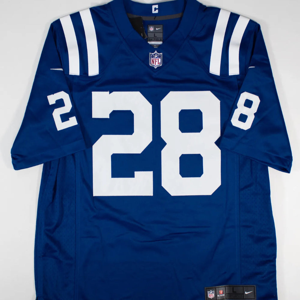Jonathan Taylor Signed Indianapolis Colts Nike NFL Authentic Limited Jersey (Fanatics Certified)