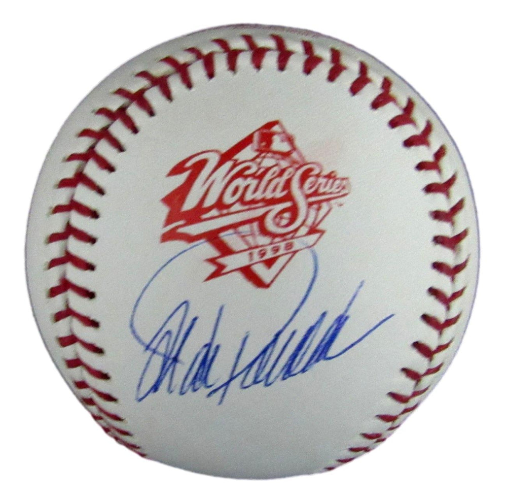 Jorge Posada Signed 1996 World Series Baseball (Beckett)