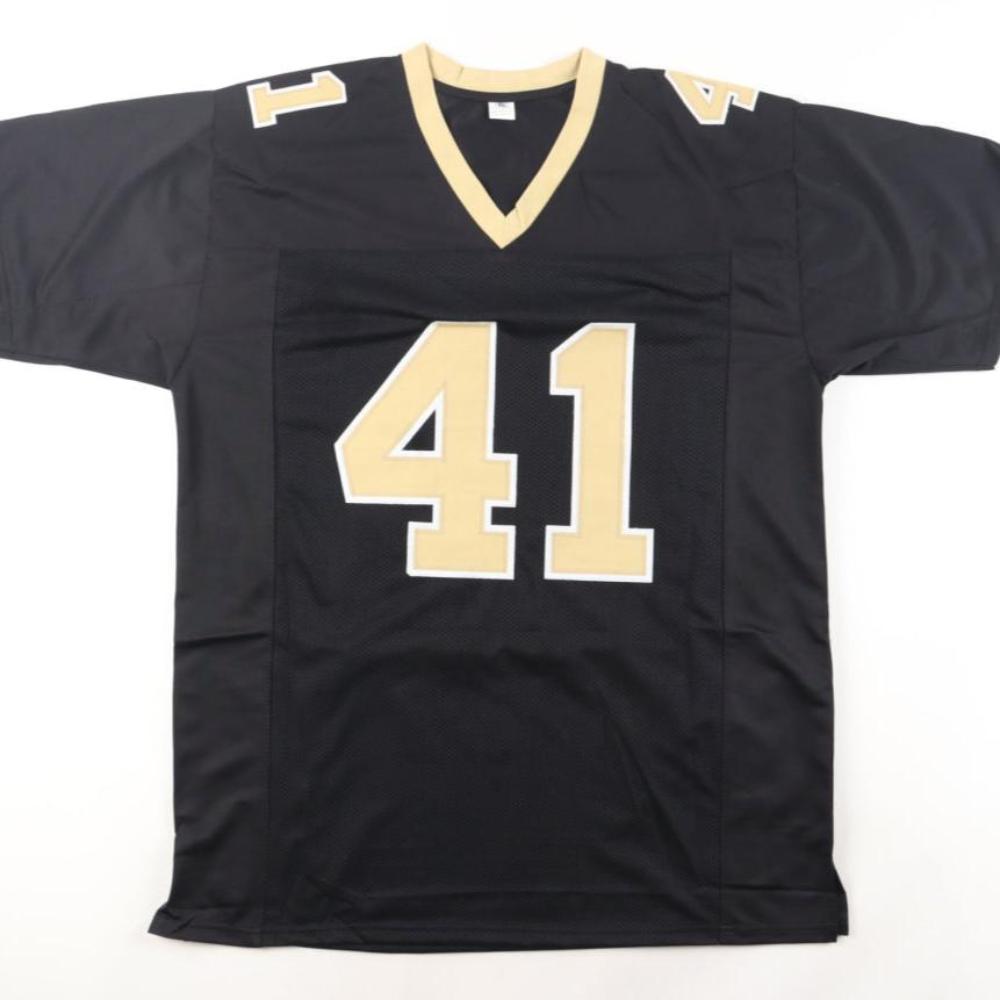 Alvin Kamara Signed Black Saints Jersey (Beckett)