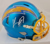 Keenan Allen Signed Chargers Flash Alternate Speed Mini Helmet (Beckett)