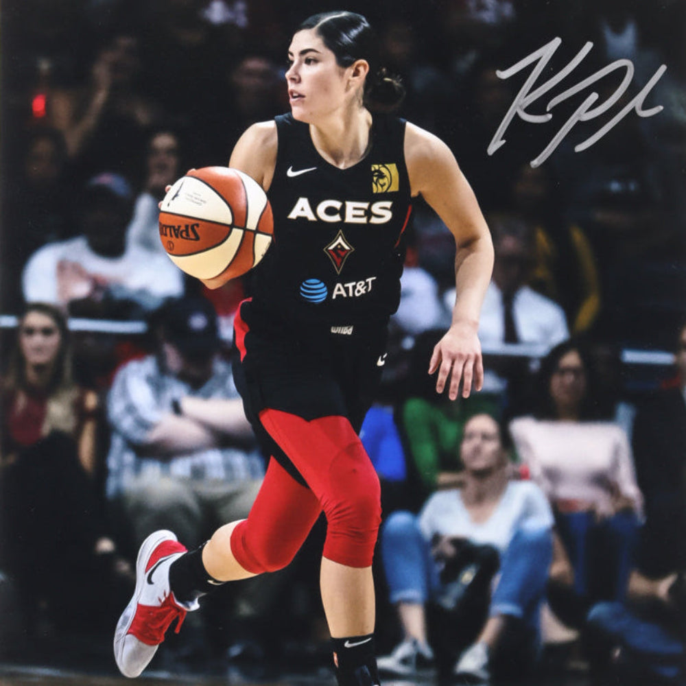 Kelsey Plum Signed Aces 8x10 Photo (JSA)