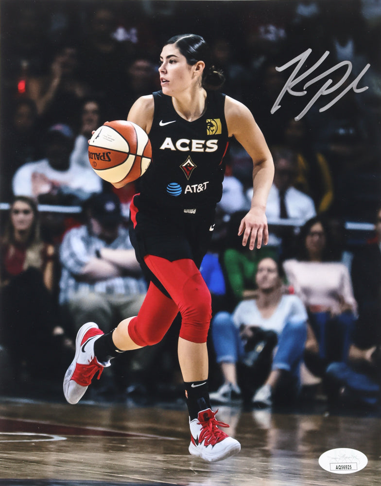 Kelsey Plum Signed Aces 8x10 Photo (JSA)