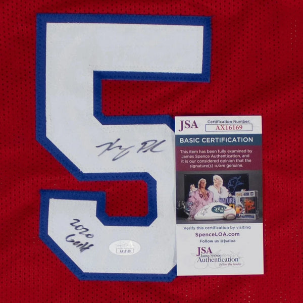 Kelsey Plum “2020 Gold” Signed Team USA Basketball Jersey (JSA COA) GSSM