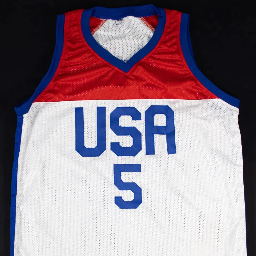 Kelsey Plum “2020 Gold” Signed Team USA Jersey (JSA COA)