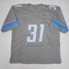 Kerby Joseph Signed Detroit Lions Gray Jersey (JSA Witness COA)