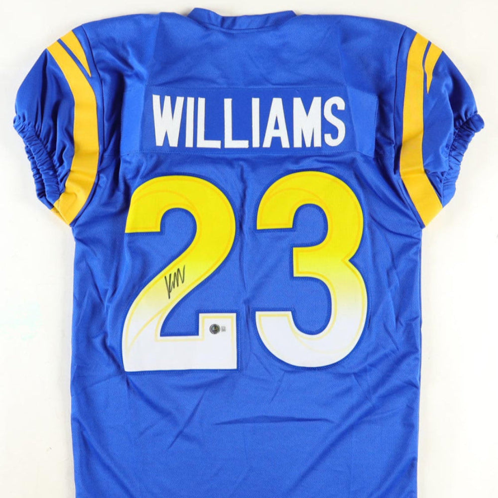 Kyren Williams Signed Rsms Jersey (Beckett)