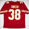 L&#39;Jarius Sneed Signed Kansas City Chiefs Red Jersey (JSA Witness COA)