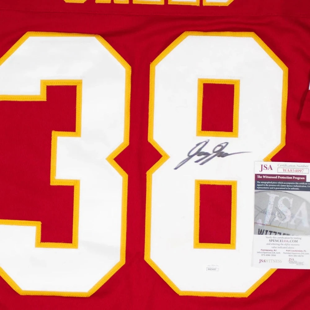 L&#39;Jarius Sneed Signed Kansas City Chiefs Red Jersey (JSA Witness COA)