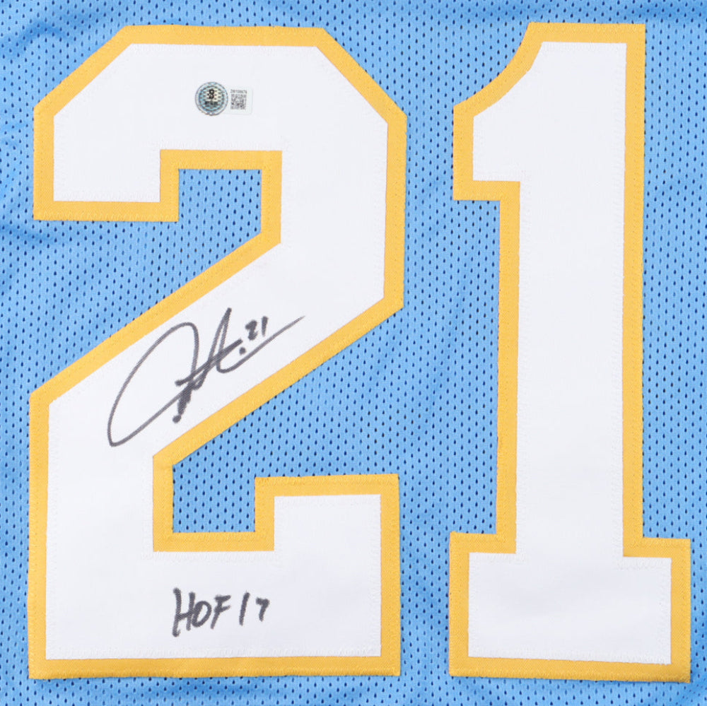 LaDainian Tomlinson Signed Jersey Inscribed &quot;HOF 17&quot; (Beckett)