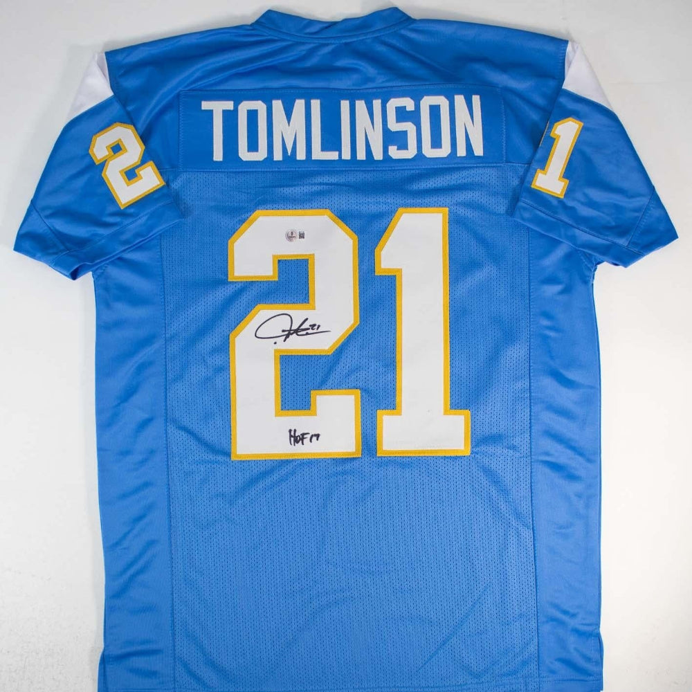 LaDainian Tomlinson Signed Jersey Inscribed "HOF 17" (Beckett)