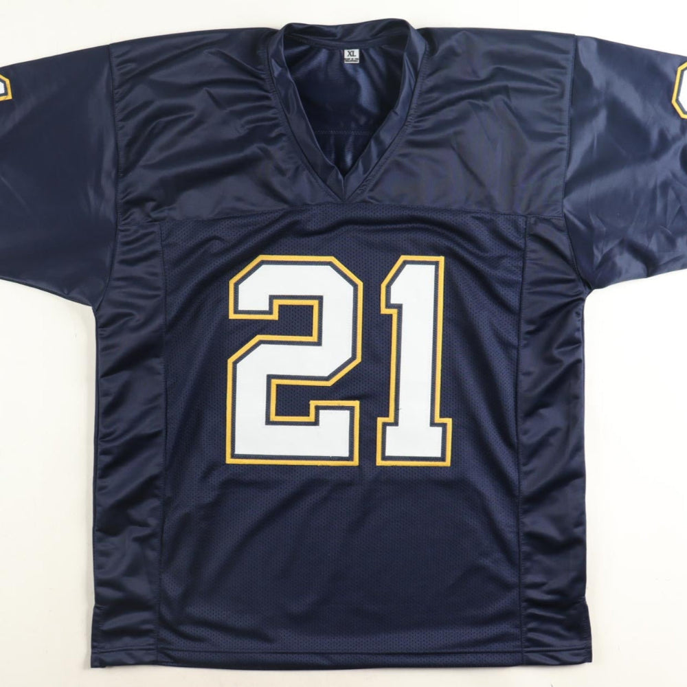LaDainian Tomlinson Signed Dark Blue Jersey (Beckett)