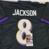 Lamar Jackson Signed Baltimore Ravens Jersey (JSA COA)