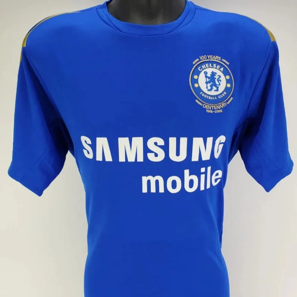 Frank Lampard Signed 2005 Chelsea FC Soccer Jersey (Beckett COA)