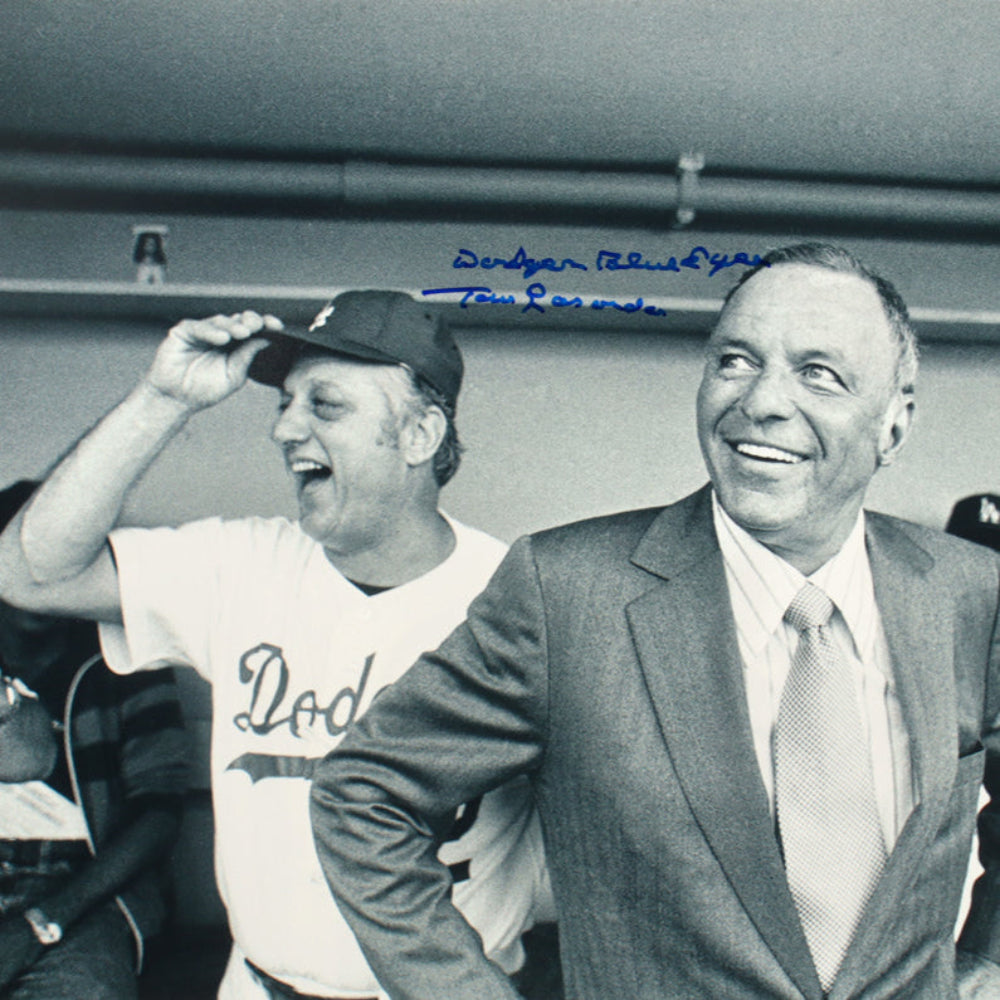 Tommy Lasorda “Dodger Blue Eyes” Signed Los Angeles Dodgers 16×20 Photo (PSA)