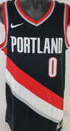 Damian Lillard Signed Portland Trail Blazers Nike NBA Dri-Fit Swingman Jersey (Beckett &amp; USA SM COAs)