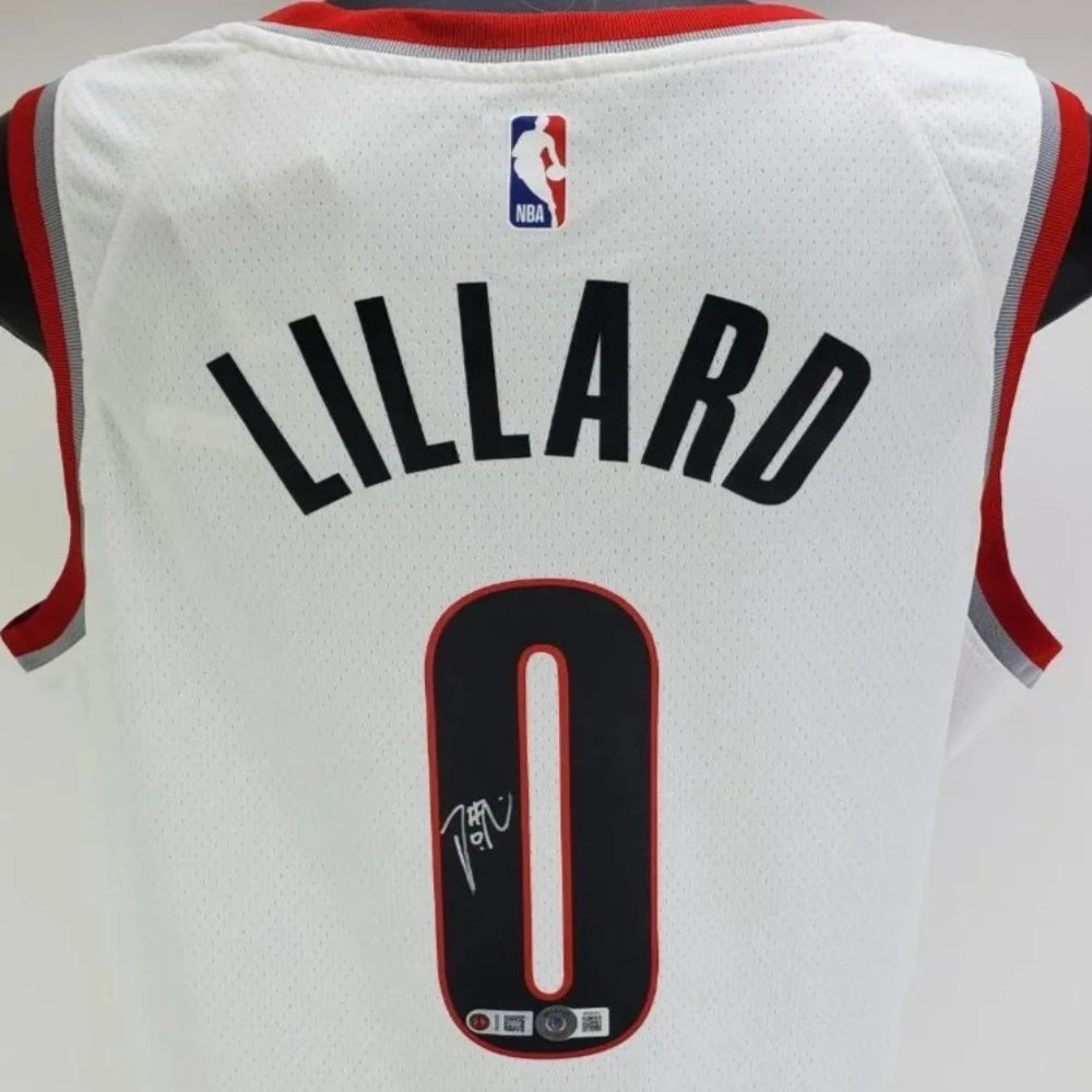 Damian lillard discount white jersey