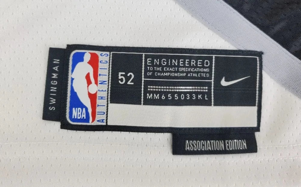 Damian Lillard Signed Portland Trail Blazers Nike NBA Dri-Fit Association Edition White Jersey