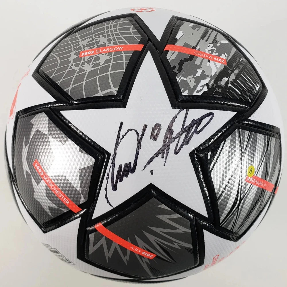 Lukas Podolski Signed Adidas UEFA Champions League Soccer Ball (Fanatics Certified)