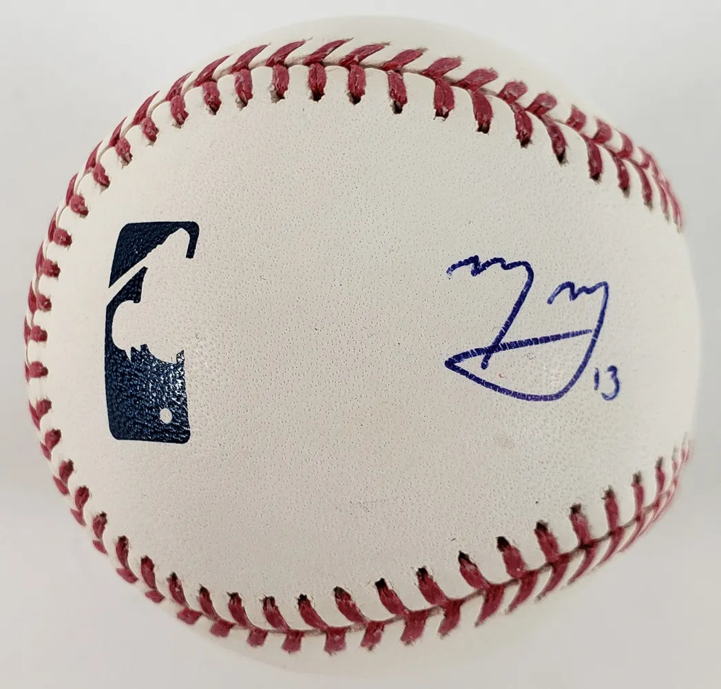 Manny Machado Signed OML Baseball (Beckett Witness)