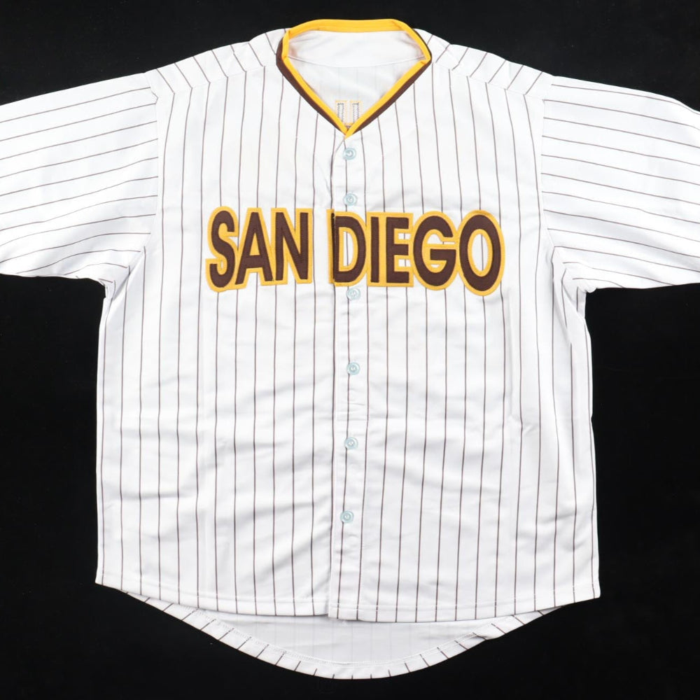 Manny Machado Signed White Jersey (Beckett)