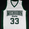 Magic Johnson Signed Michigan State Spartans Jersey (Beckett Witness Certified)