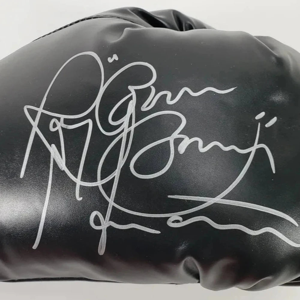 Ray "Boom Boom" Mancini Signed Black Everlast RH Boxing Glove (JSA Witness COA)