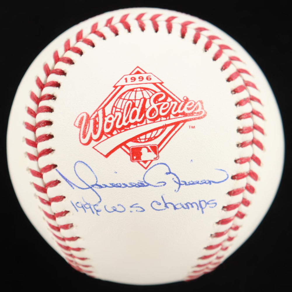 Mariano Rivera Signed 1996 World Series Baseball Inscribed "1996 W.S. Champs" (JSA)