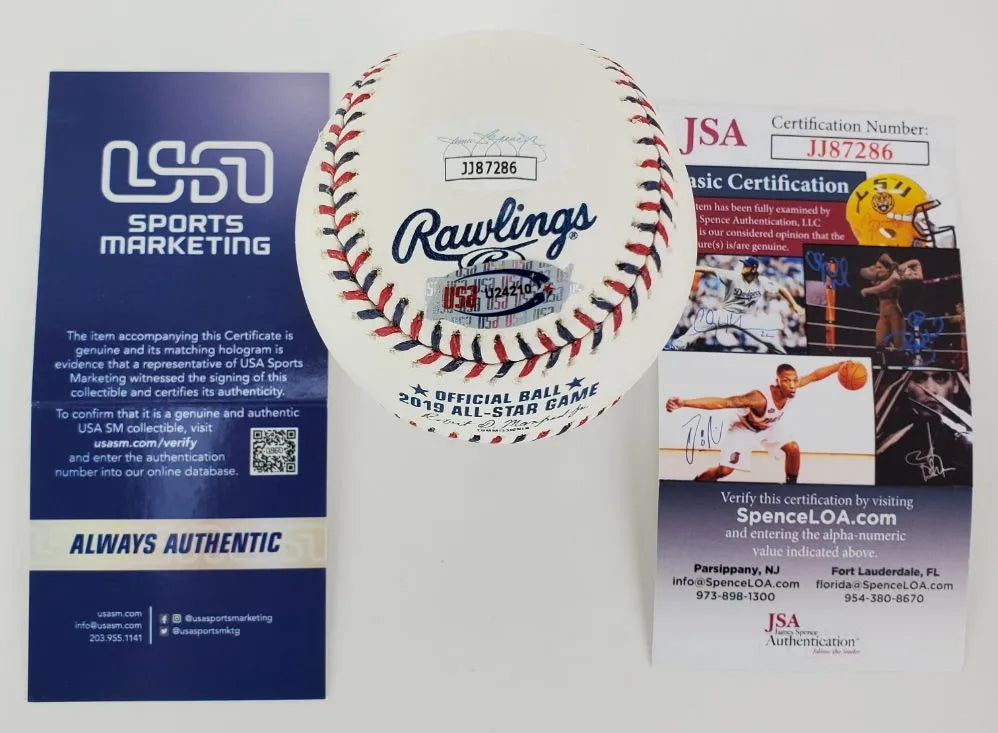 Ketel Marte “1st ASG” Signed Official 2019 MLB All-Star Game Baseball (JSA COA &amp; USA SM)