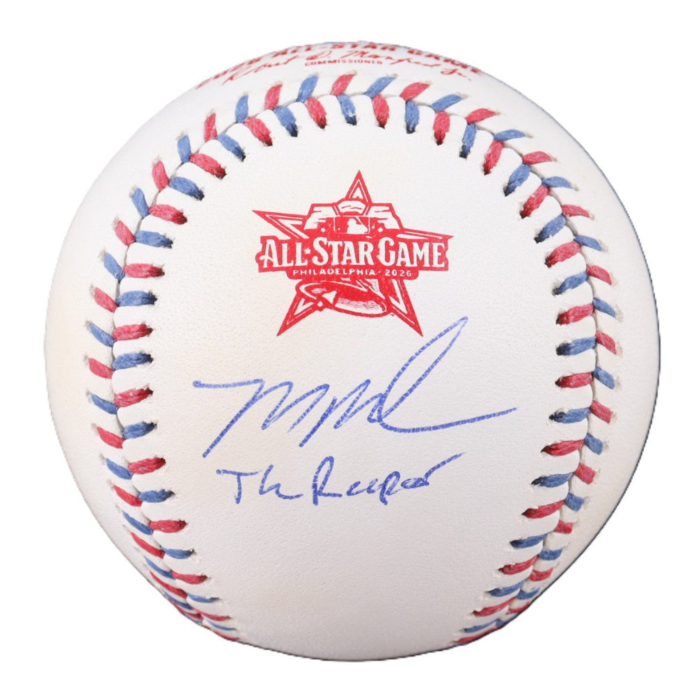 Mason Miller Signed 2026 All-Star Game Baseball Inscribed "The Reaper" (Beckett &amp; Prova)