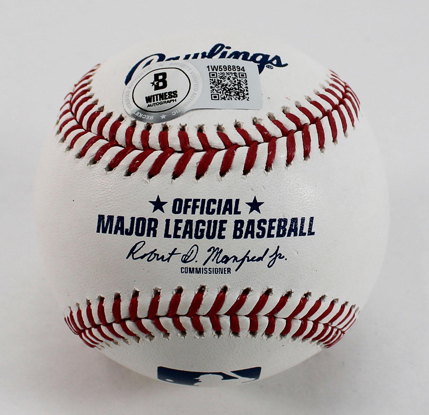 Mason Miller Signed OML Baseball (Beckett)