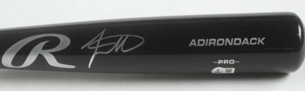Jackson Merrill Signed Rawlings Black Baseball Bat (Beckett)
