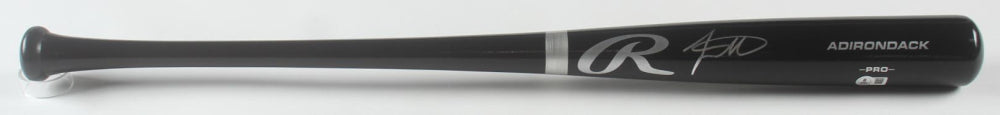Jackson Merrill Signed Rawlings Black Baseball Bat (Beckett)