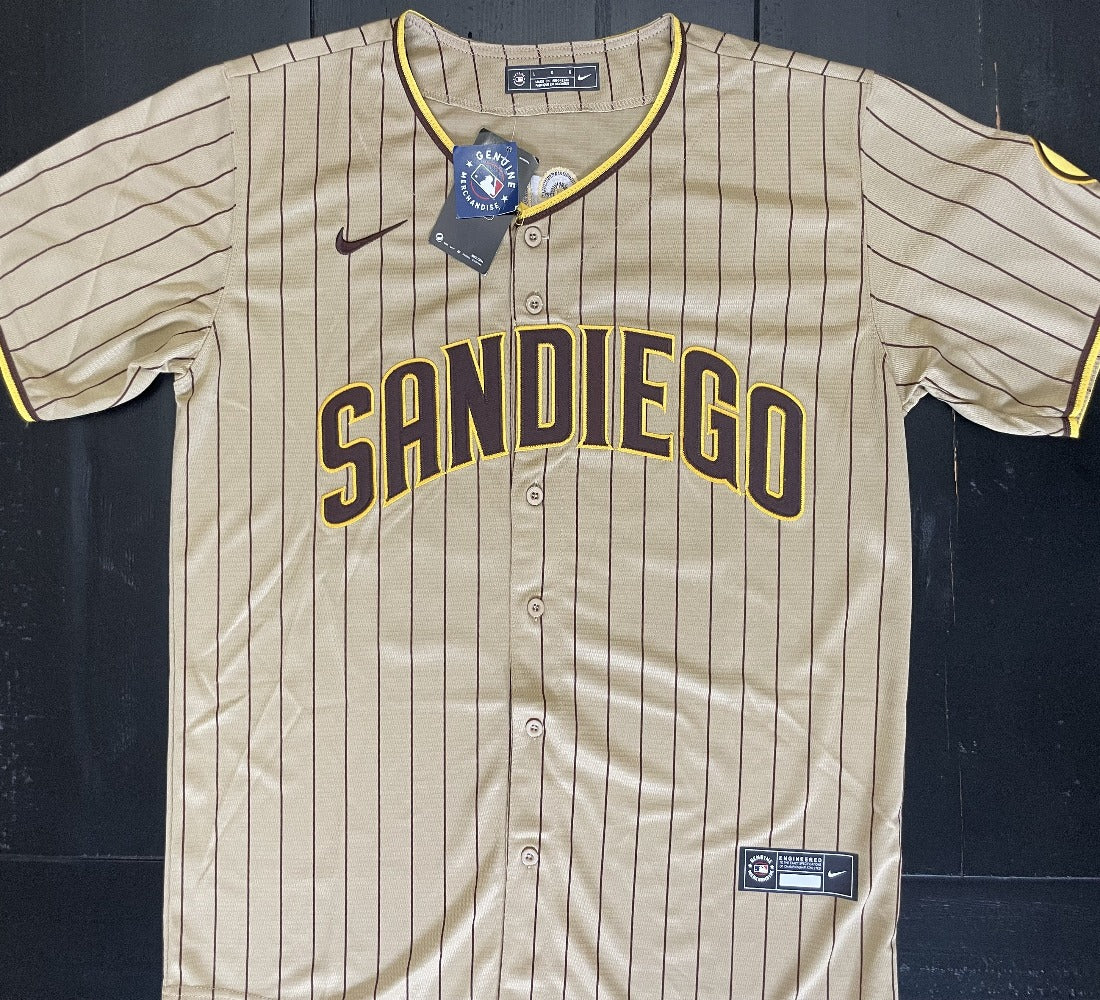 Joe Musgrove Signed San Diego Padres Tan Nike Jersey (JSA)