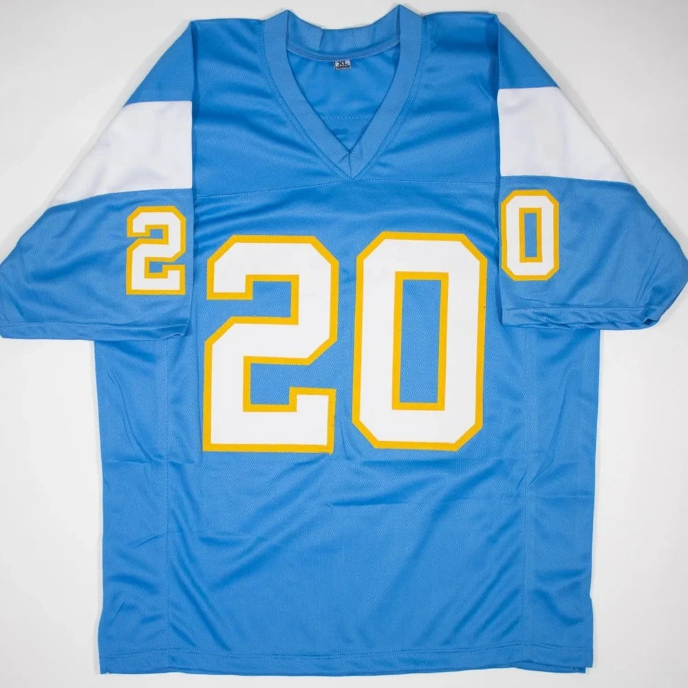 Natrone Means Signed San Diego Chargers Jersey (JSA Witness COA)