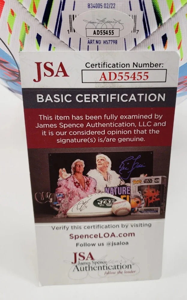 Neymar Jr. Signed Adidas 2022 FIFA World Cup Soccer Ball (JSA COA)