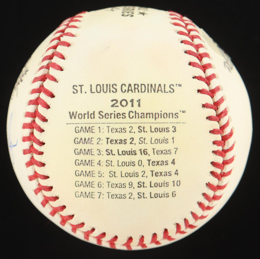 Nolan Ryan Signed 2011 World Series Baseball (PSA)