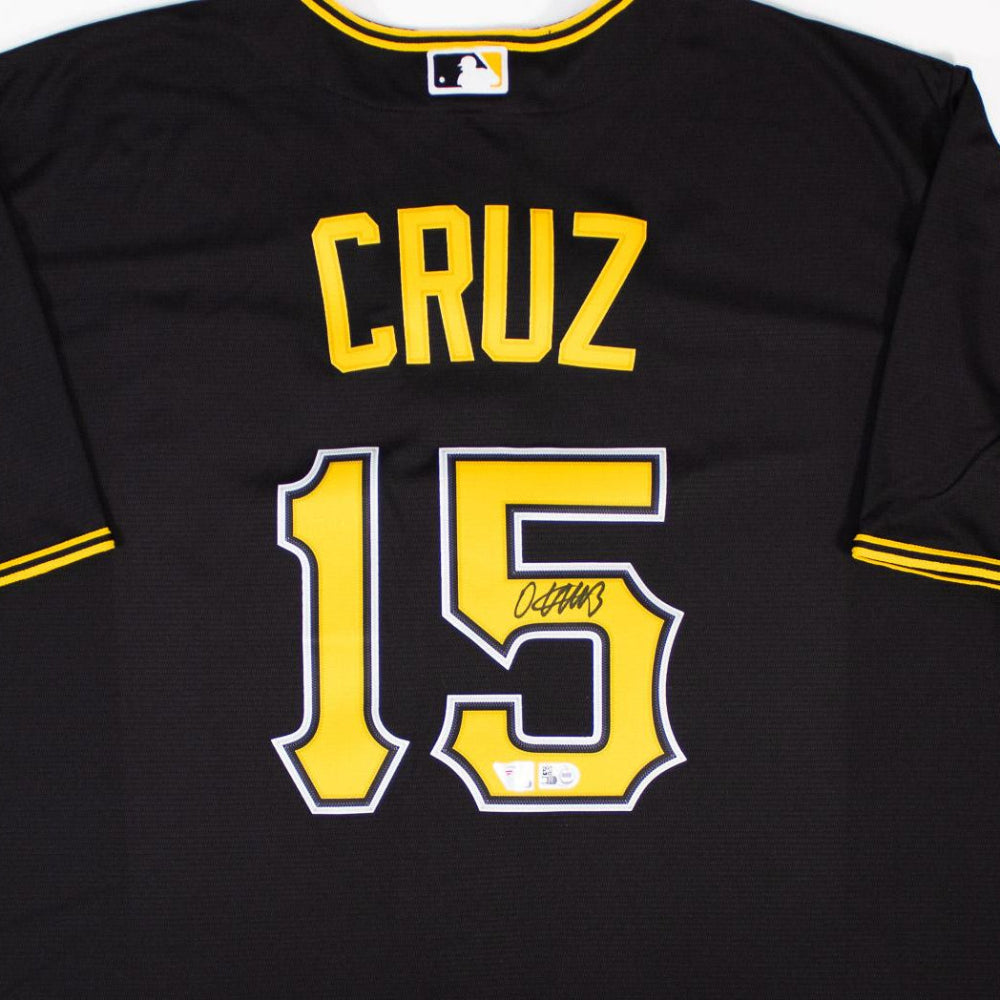 Oneil Cruz Signed Pittsburgh Pirates Nike Engineered Replica Jersey (Fanatics & MLB)