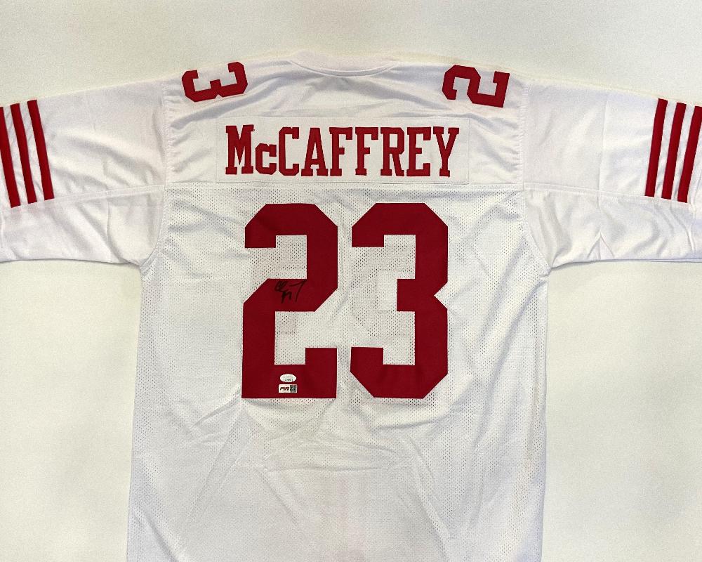 Christian McCaffrey Signed Jersey (JSA & PIA) (2)