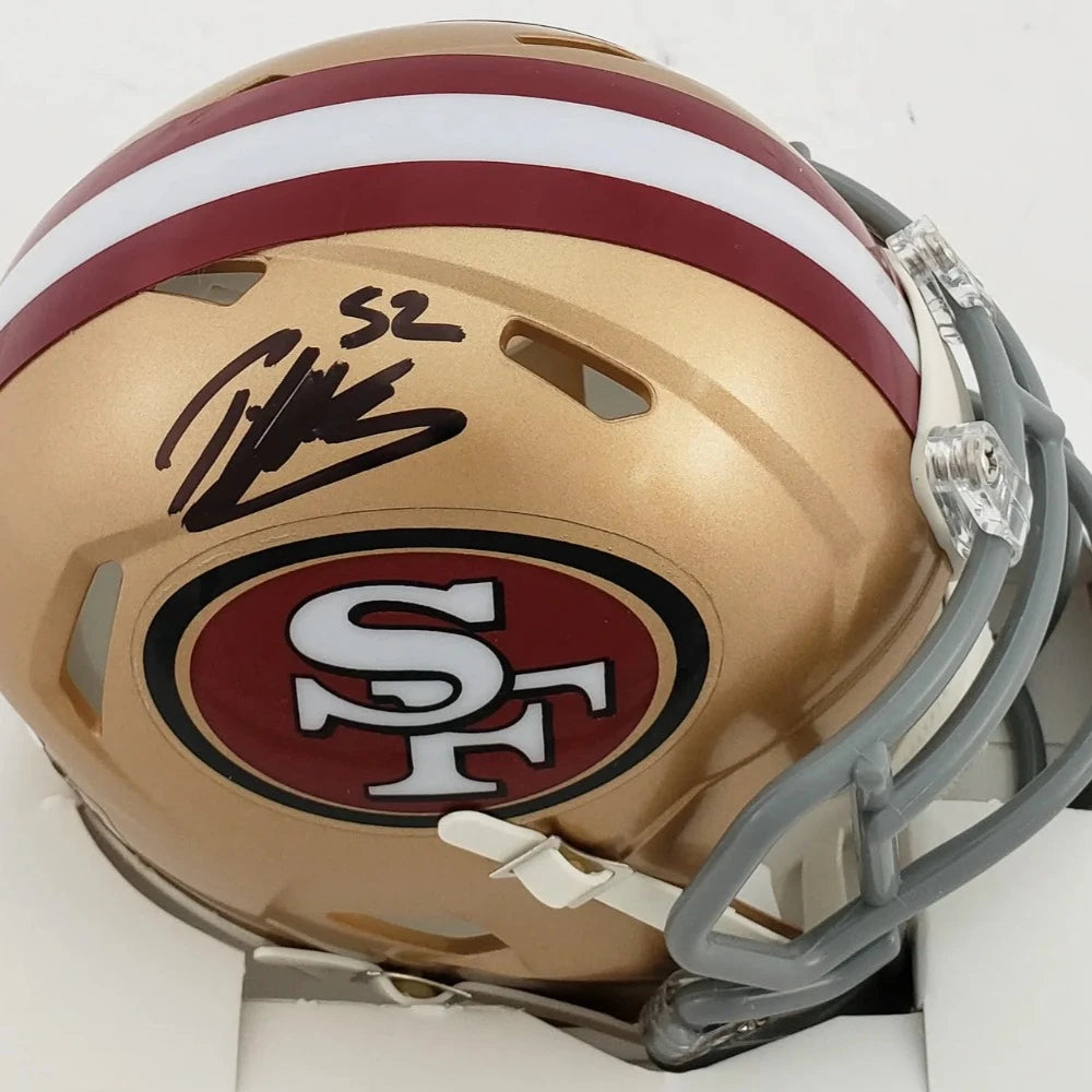 Patrick Willis Signed San Francisco 49ers Speed Mini Helmet (JSA Witness COA)