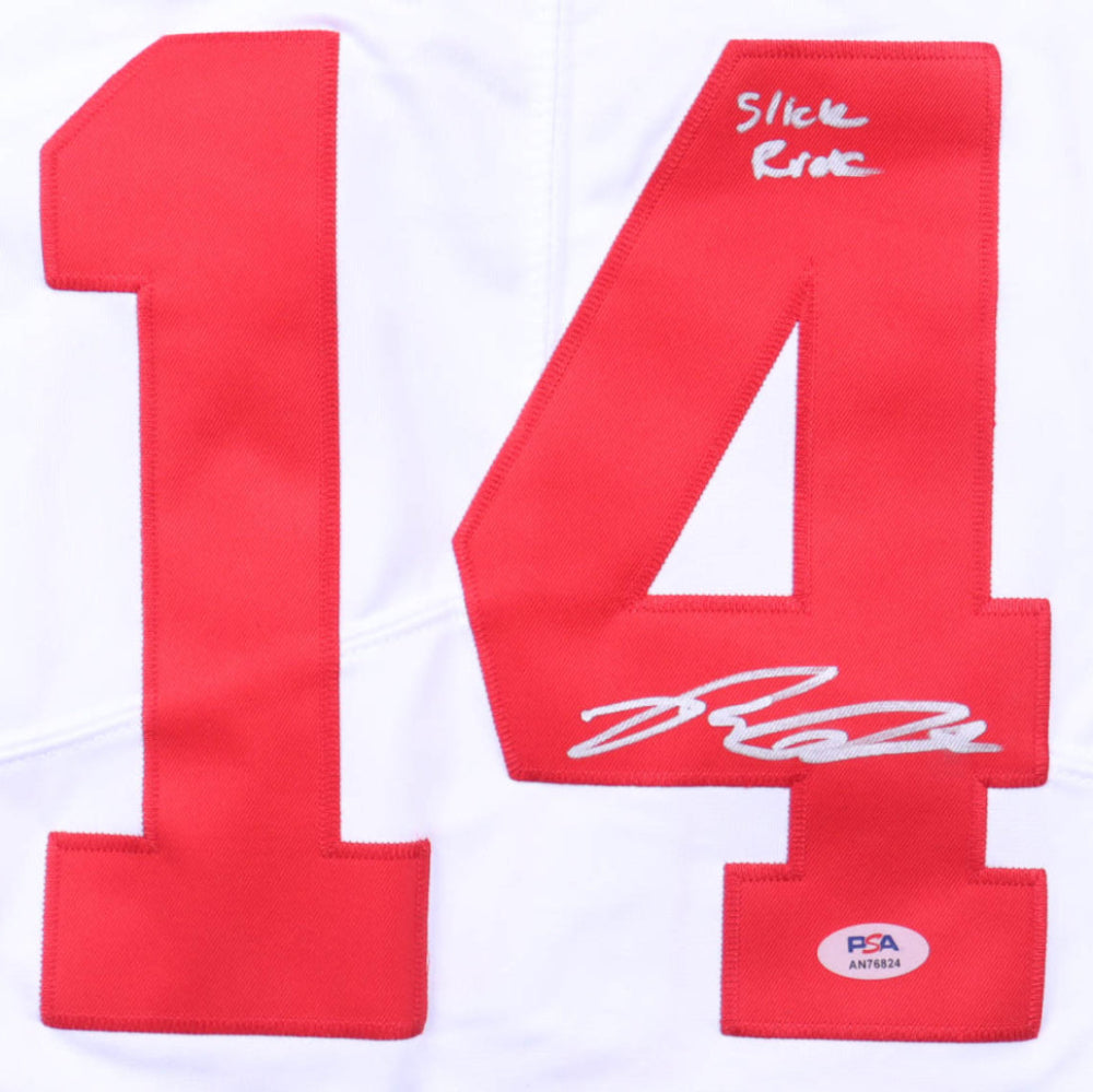 Ricky Pearsall Signed 49er&#39;s Jersey Inscribed &quot;Slick Rick&quot; (PSA)