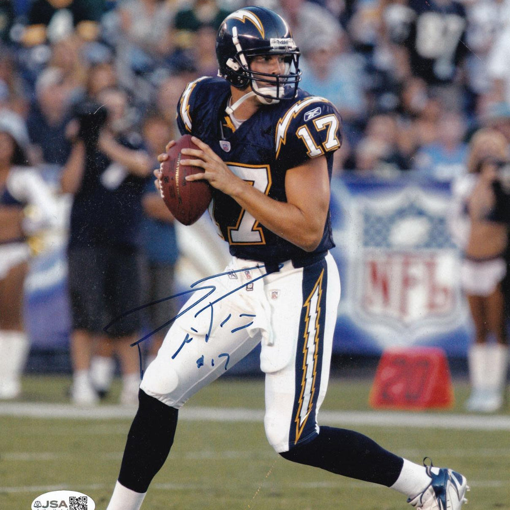 Philip Rivers Signed San Diego Chargers 8x10 Photo (JSA)