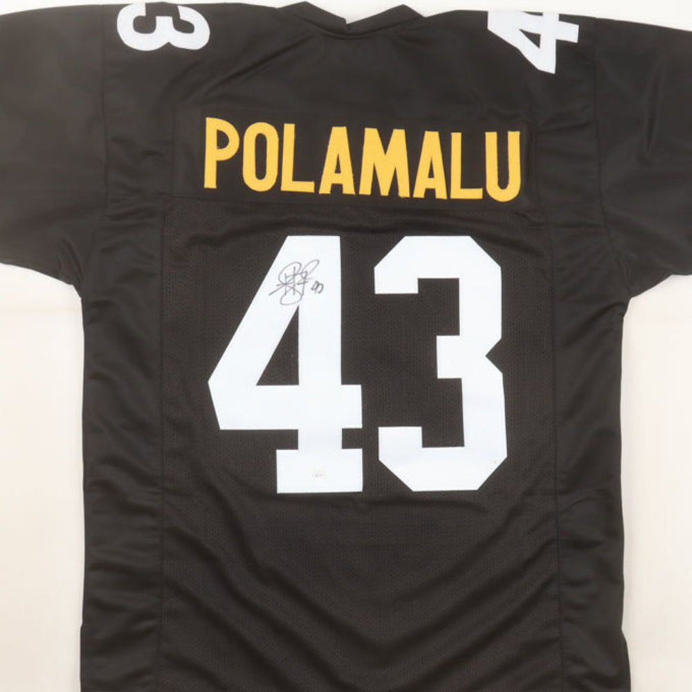 Troy Polamalu Signed Jersey (JSA)