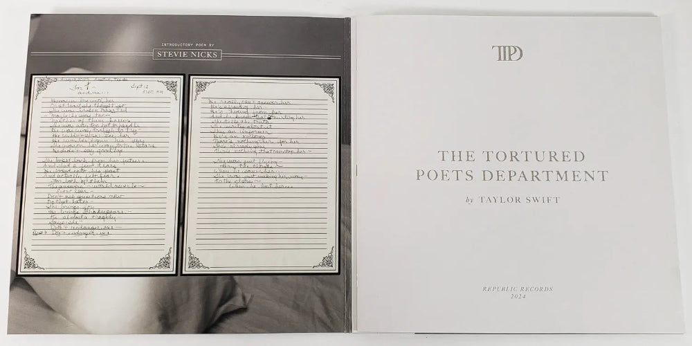 Post Malone Signed ‘The Tortured Poets Department’ Taylor Swift Album Cover w/ Original Vinyl Record (JSA COA)