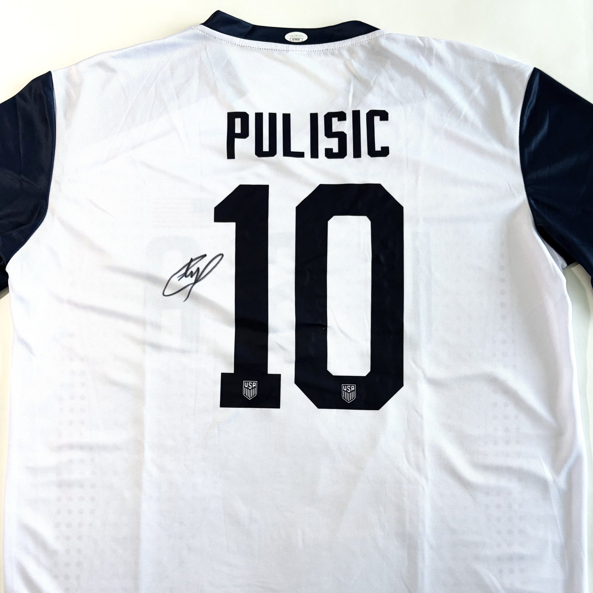 Christian Pulisic Signed Team USA Jersey (JSA)