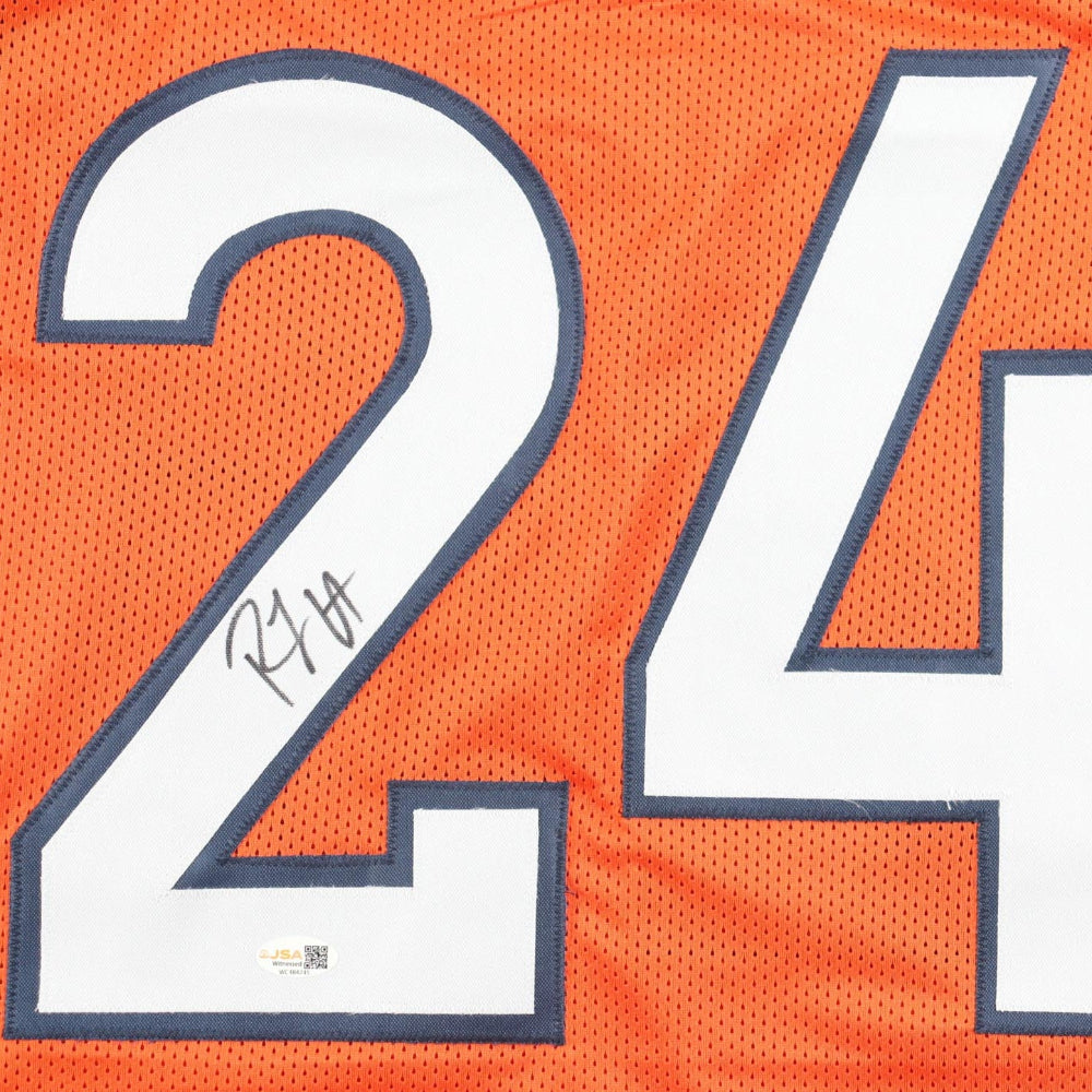 RJ Harvey Signed Orange Broncos Jersey (JSA) (2)