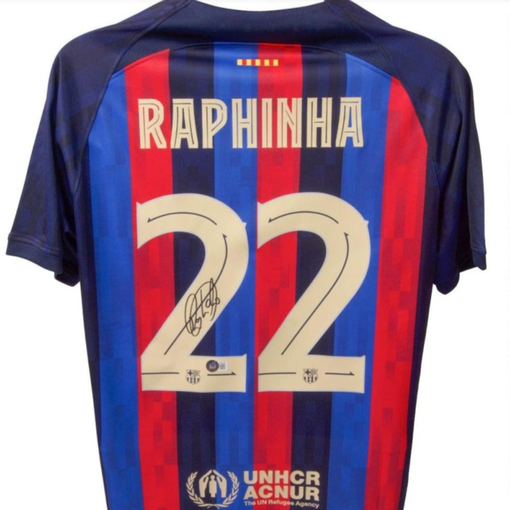 Raphinha Signed FC Barcelona Jersey (Beckett)