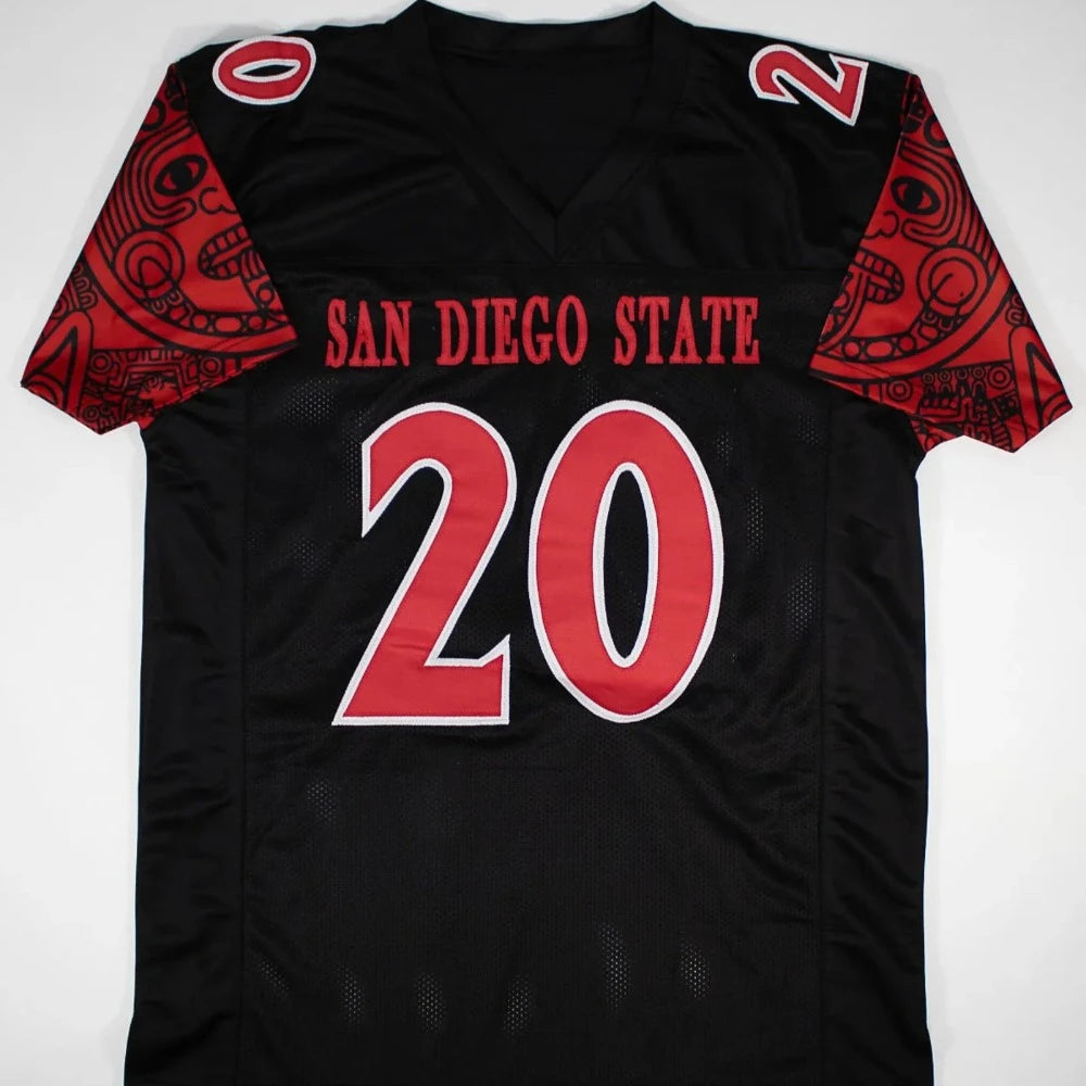Rashaad Penny Signed San Diego State Aztecs Jersey (Beckett Certified)